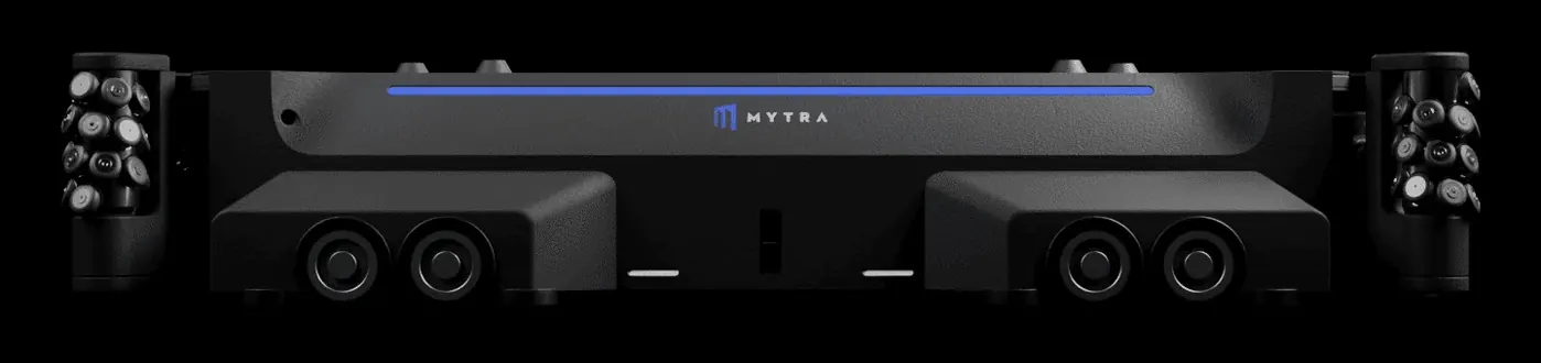 Mytra mobile robot, front view